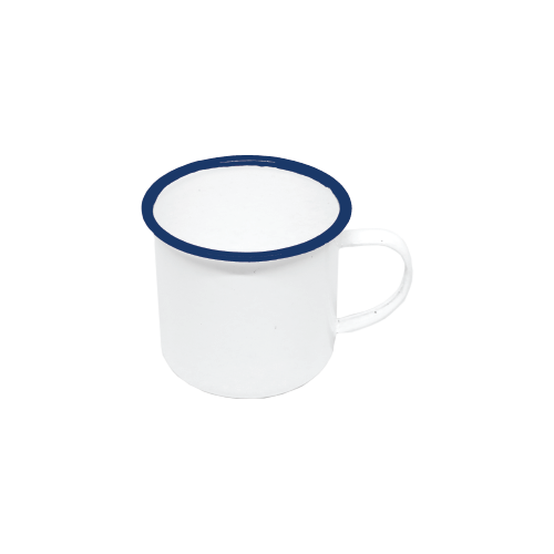 Mug Blanco con Azul