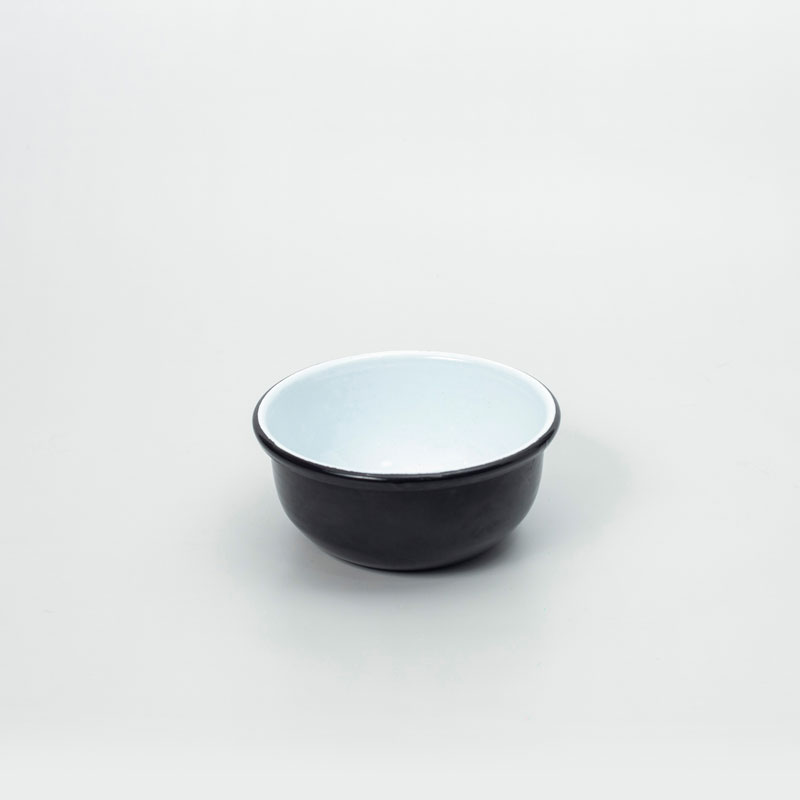 Bowl mediano blanco exterior negro